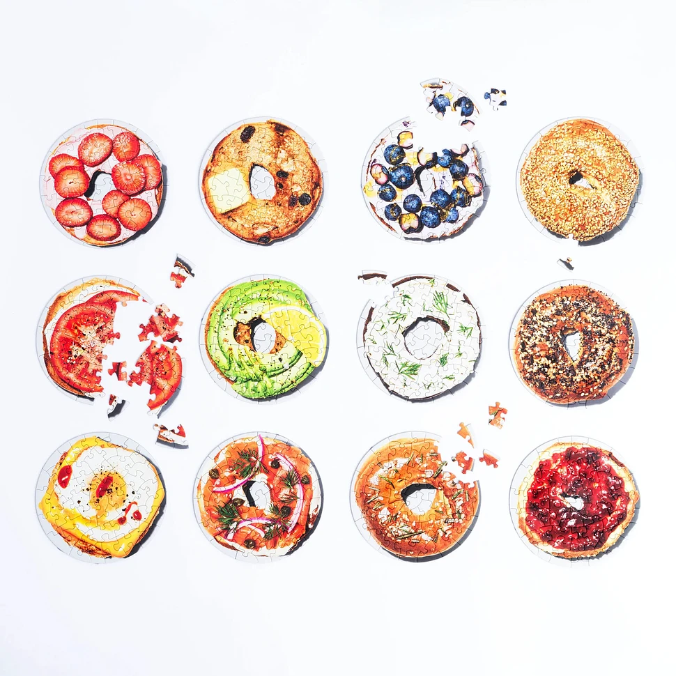 Piecework Puzzles - Box of Bagels Mini-Puzzles