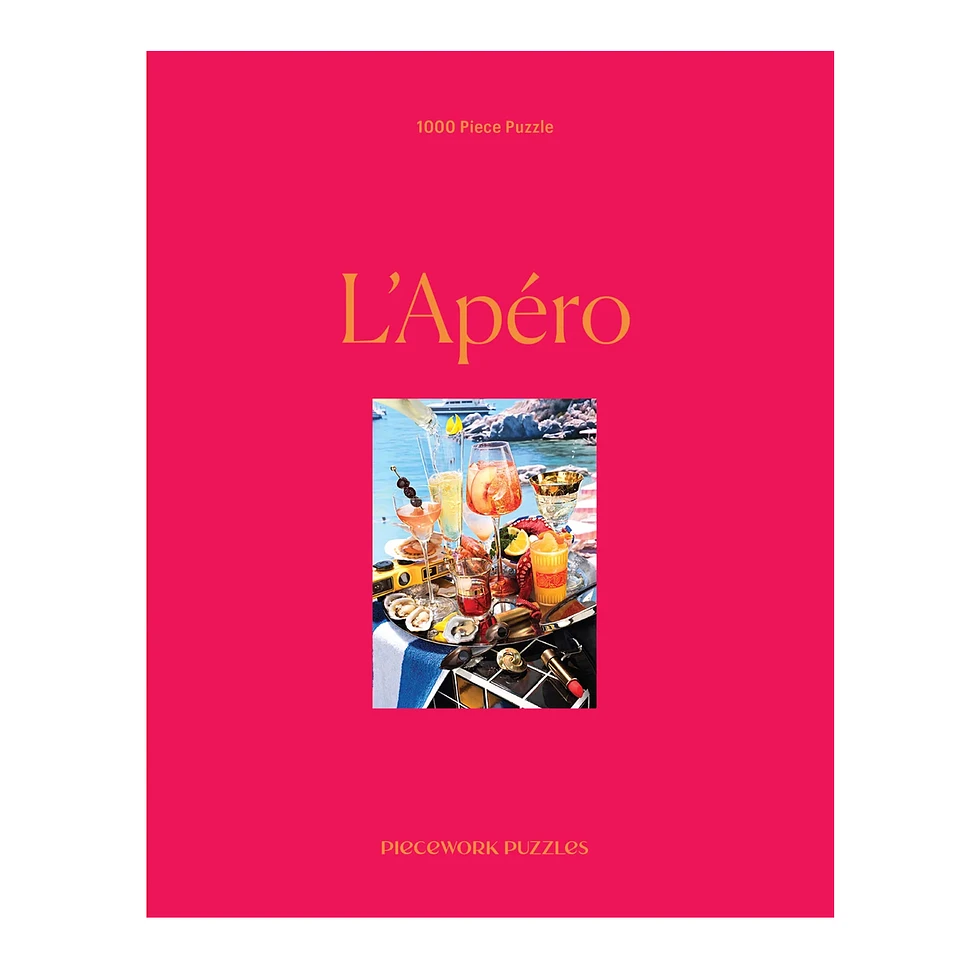 Piecework Puzzles - L'Apéro 1000 Piece Puzzle