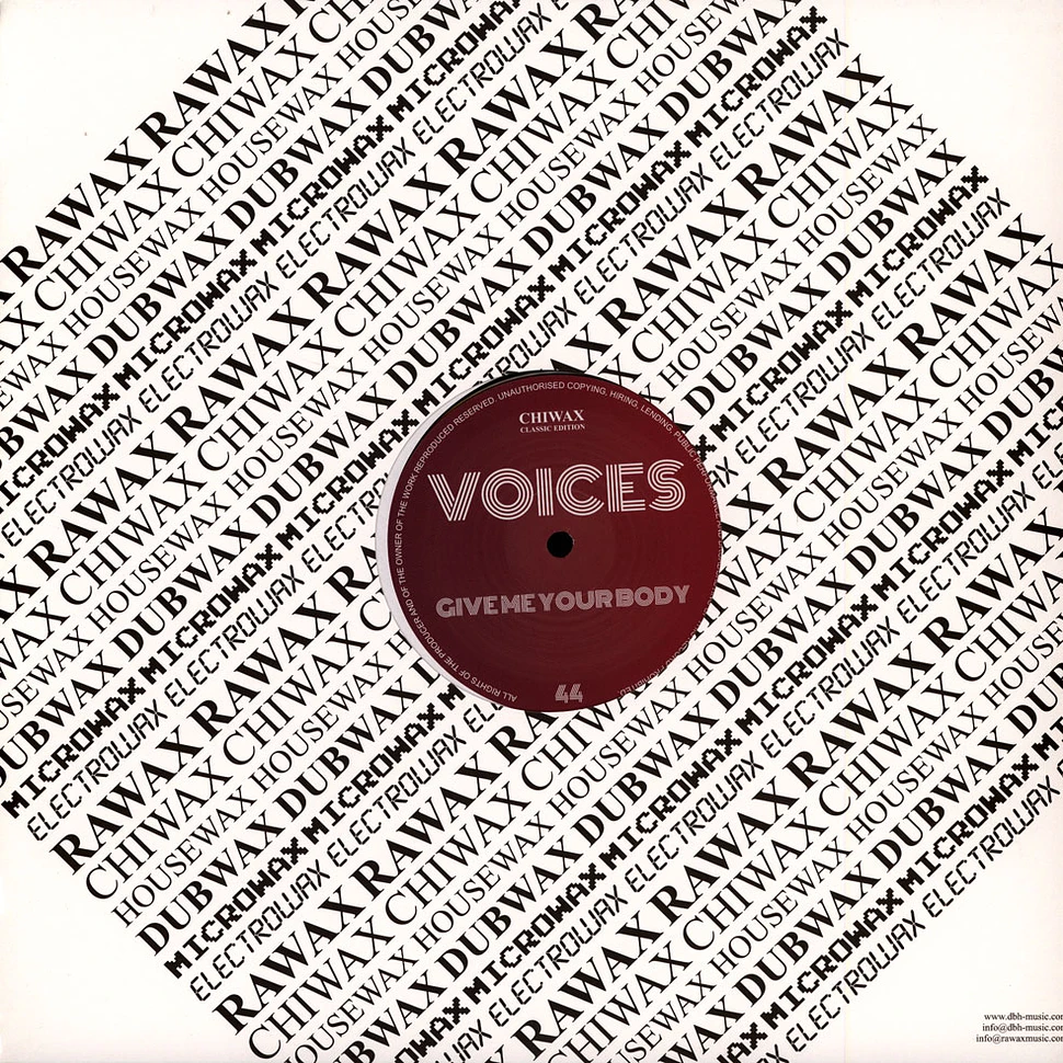 Voices - Give Me Your Body