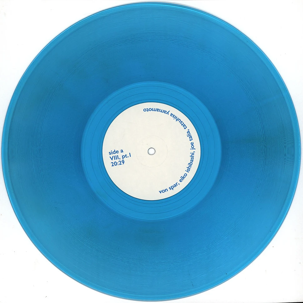 Von Spar / Eiko Ishibashi / Joe Talia / Tatsuhiro Yamamoto - Album II HHV Exclusive Transparent Turquoise Vinyl Edition