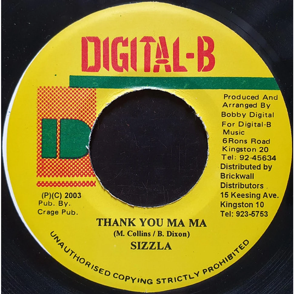 Sizzla - Thank You Ma Ma