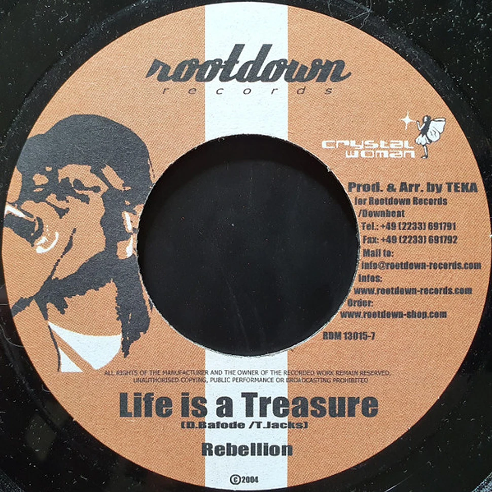 Lutan Fyah / Rebellion The Recaller - When Mi Rise It / Life Is A Treasure