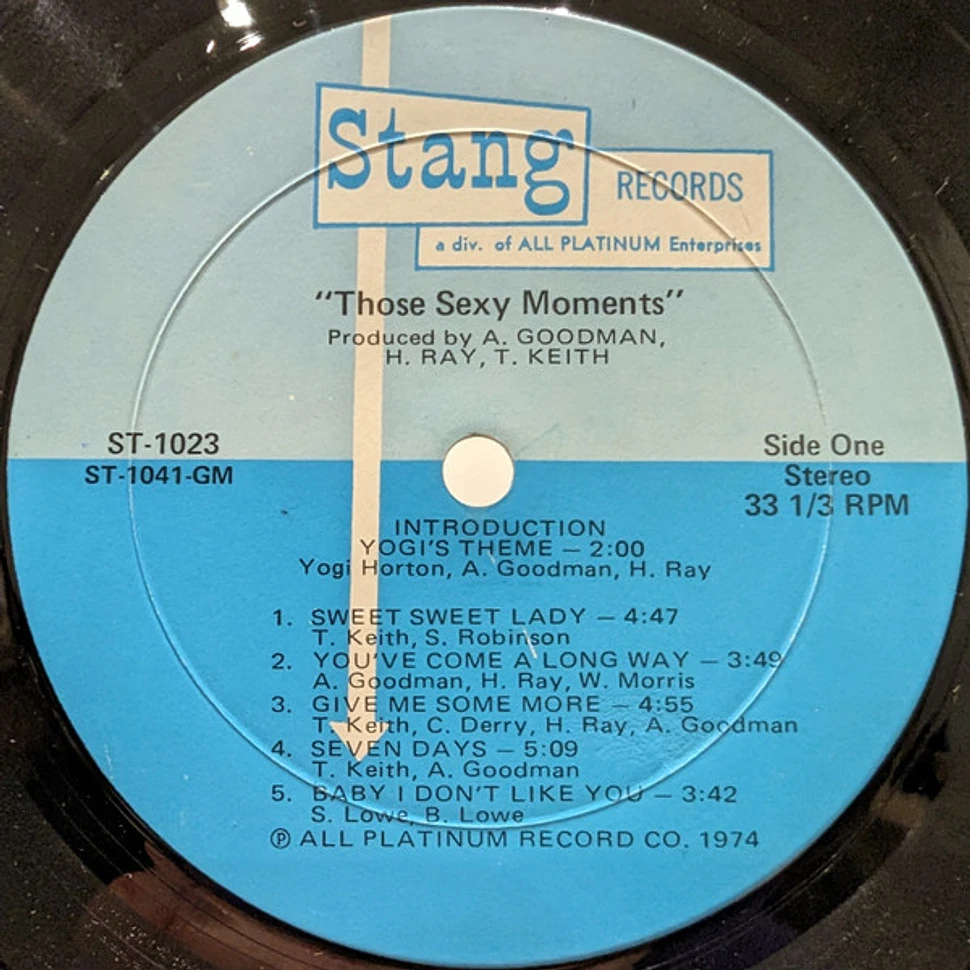 The Moments - Those Sexy Moments