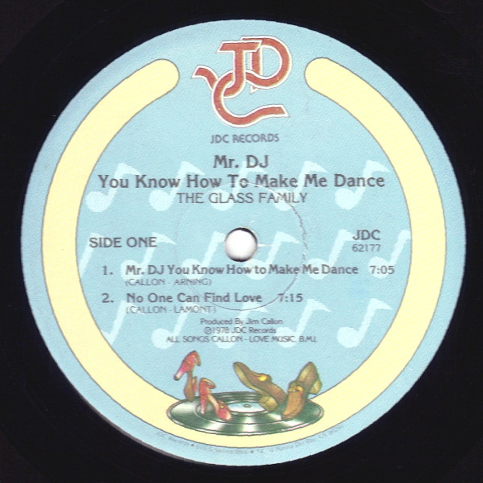 The Glass Family - Mr DJ • You Know How To Make Me Dance