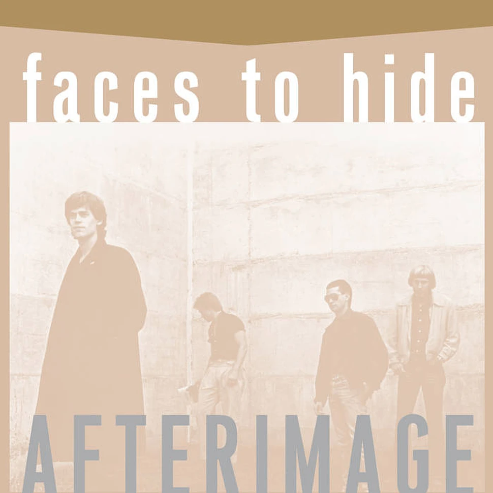 Afterimage - Faces To Hide Black Vinyl Edition