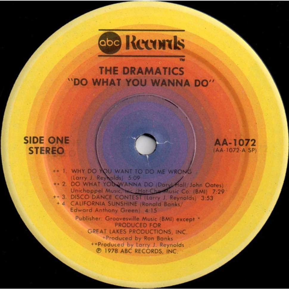 The Dramatics - Do What You Wanna Do