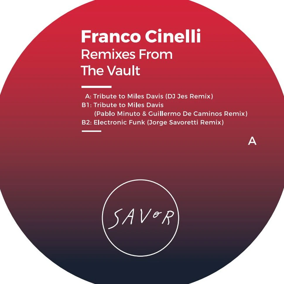 Franco Cinelli - Remixes From The Vault