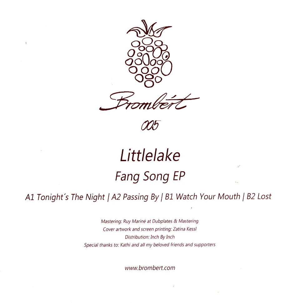 Littlelake - Fang Song EP