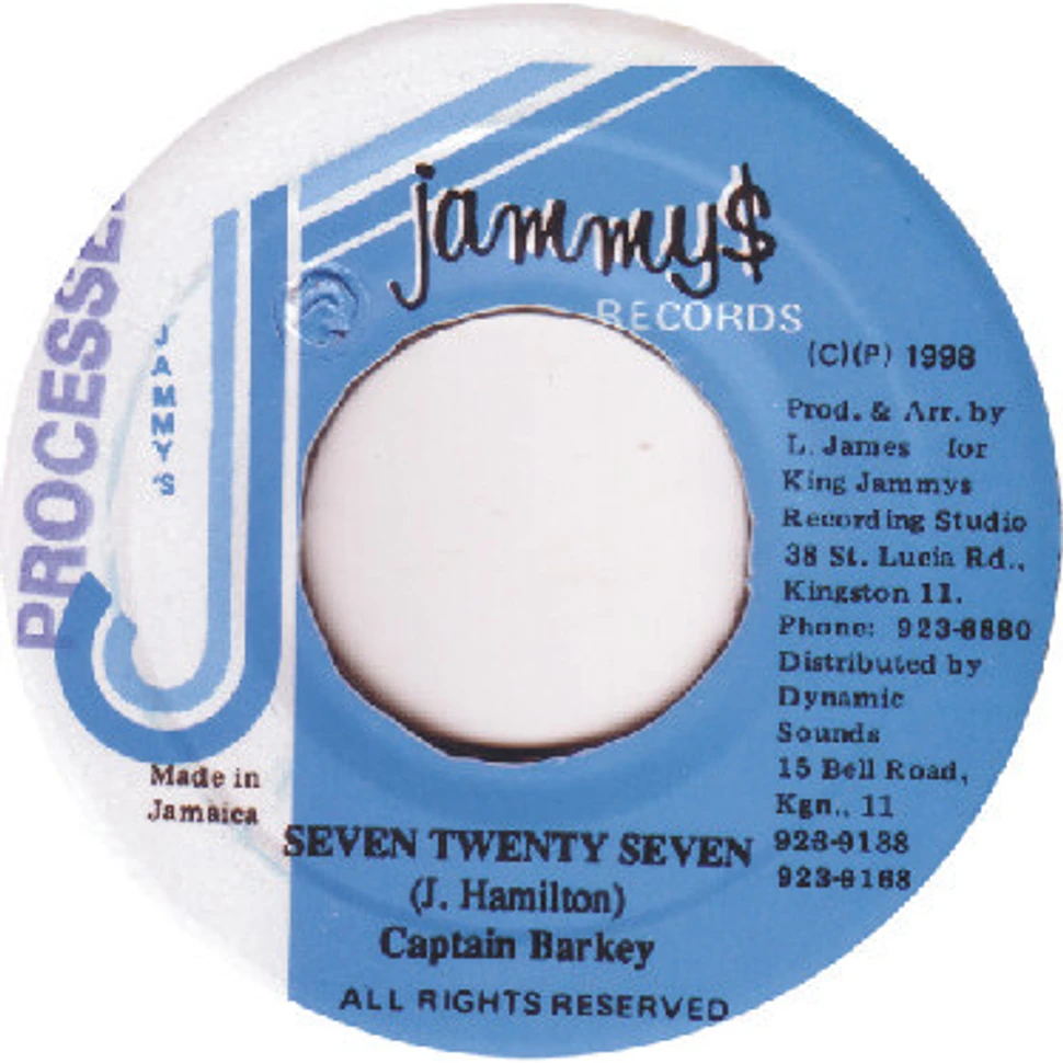 Captain Barkey - Seven Twenty Seven