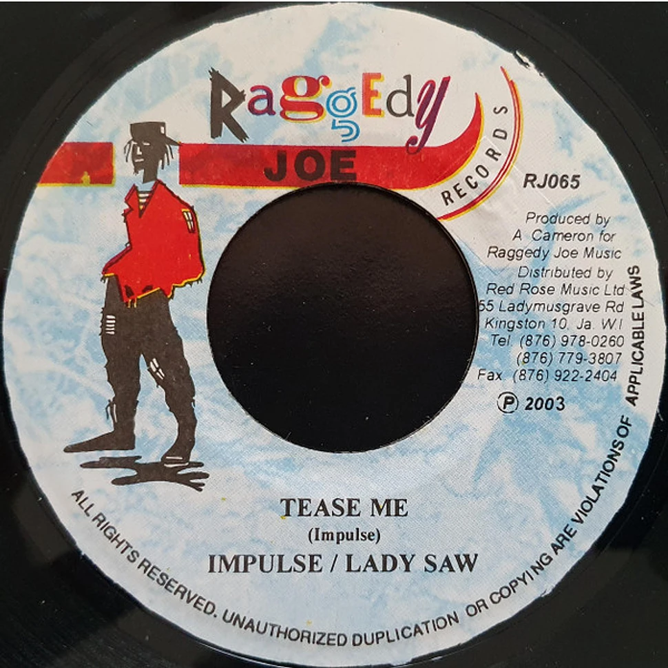 Delly Ranks & Mega Banton / Impulse & Lady Saw - Jump & Wine / Tease Me