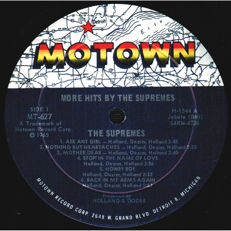 The Supremes - More Hits By The Supremes