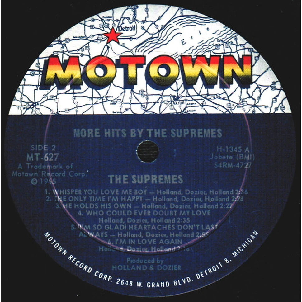 The Supremes - More Hits By The Supremes