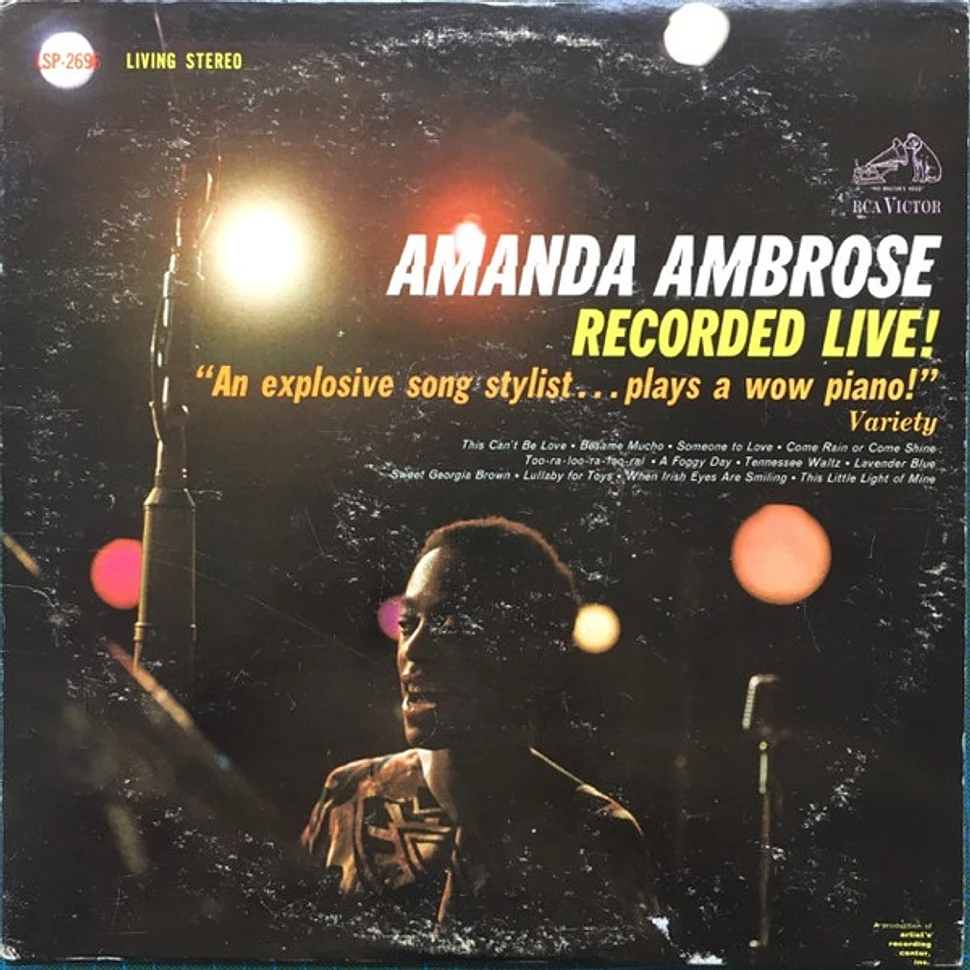 Amanda Ambrose - Amanda Ambrose Recorded Live!