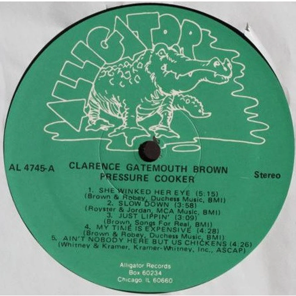 Clarence "Gatemouth" Brown - Pressure Cooker