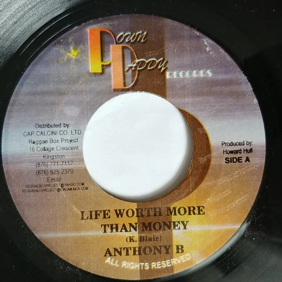 Anthony B / Tony Curtis - Life Worth More Than Money / U Got It Bad