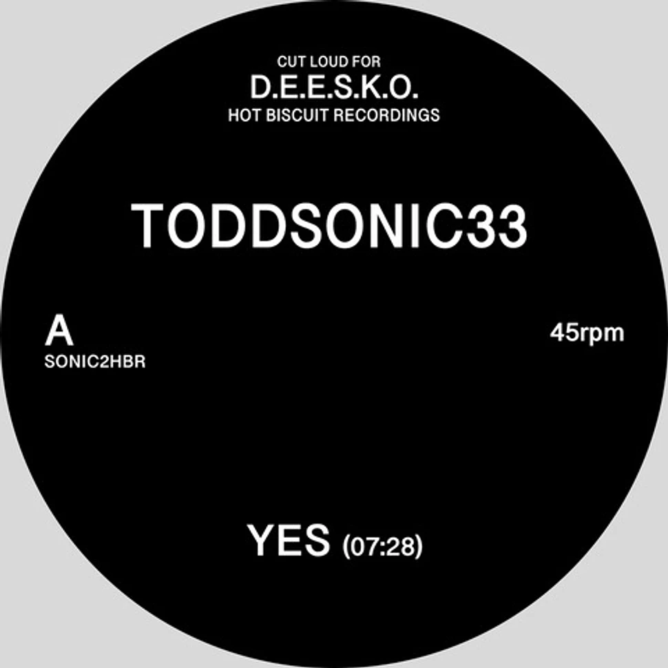 Toddsonic33 - Yes EP