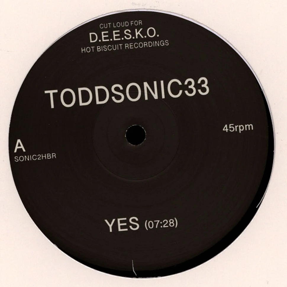 Toddsonic33 - Yes EP