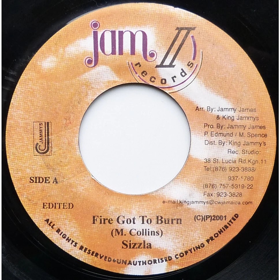 Sizzla - Fire Got To Burn