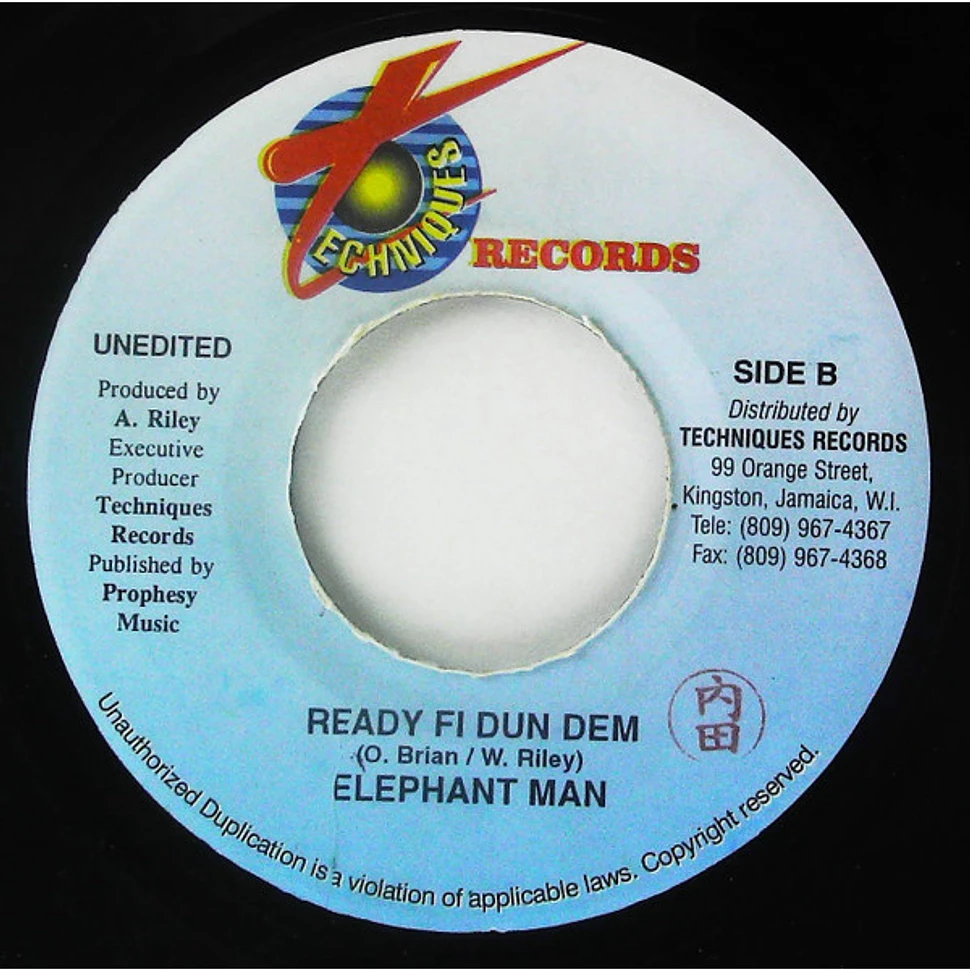 Elephant Man - Ready Fi Dun Dem