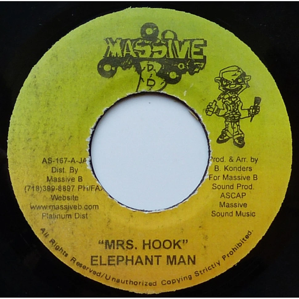 Elephant Man / U Hotta - Mrs. Hook / Razah