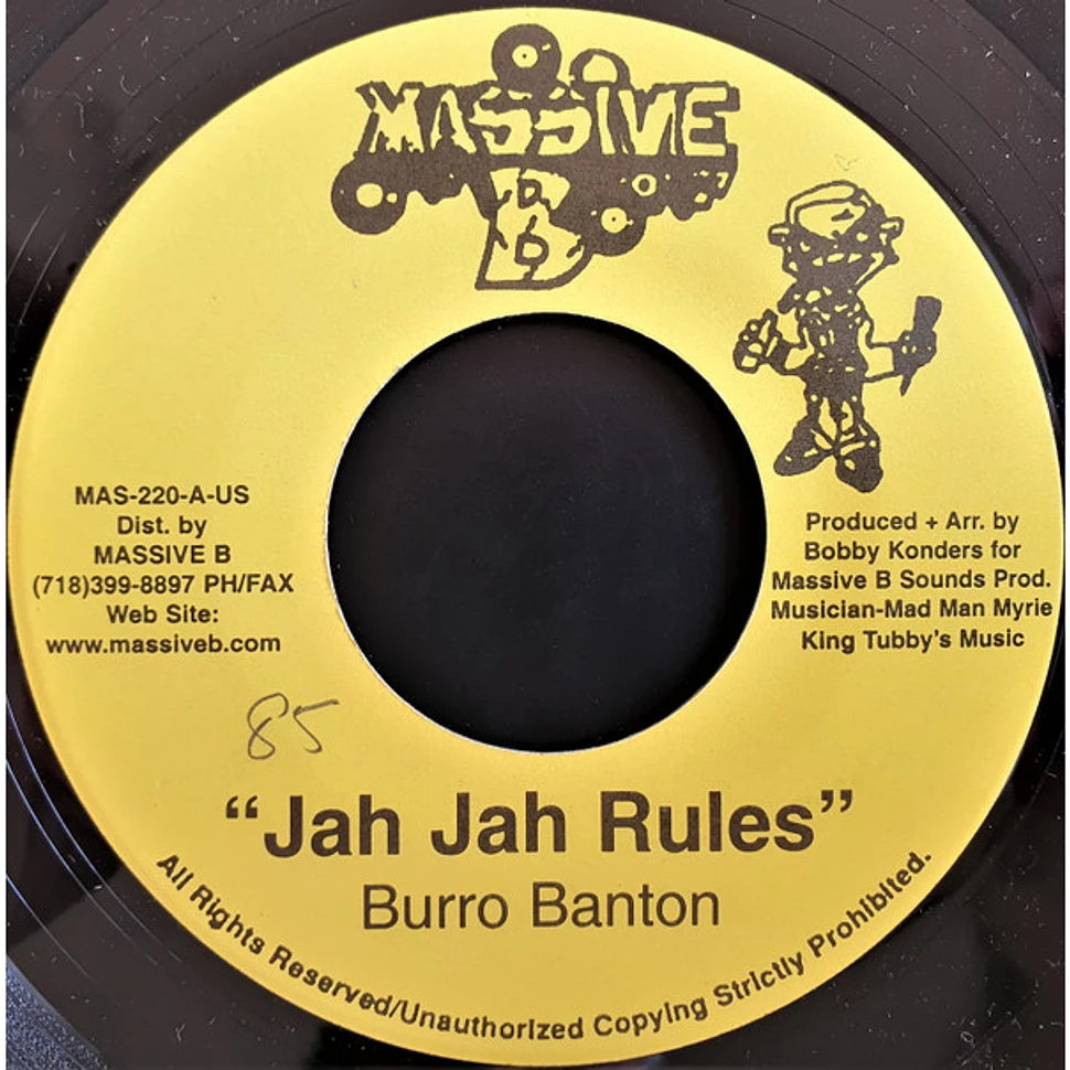 Burro Banton - Jah Jah Rules