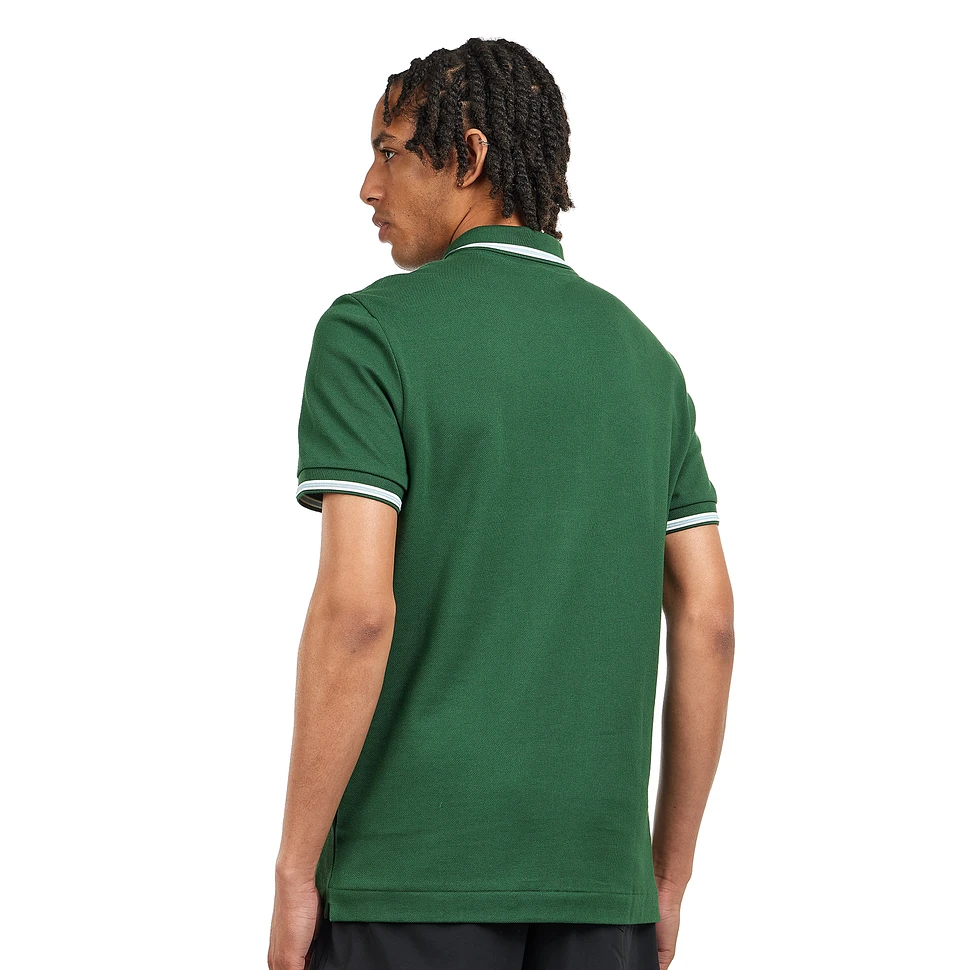 Lacoste - Stripe Collar Piqué Polo