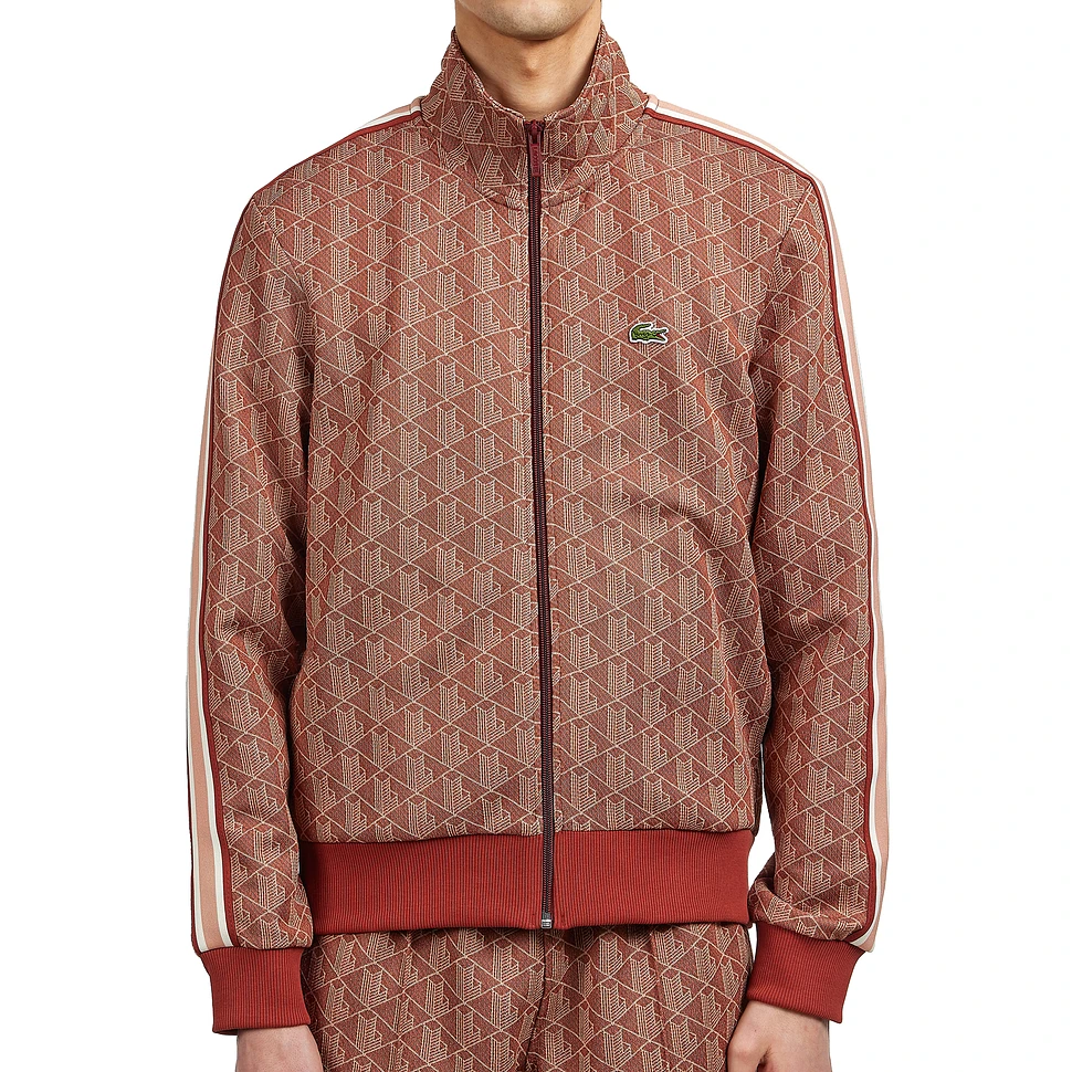 Lacoste - Paris Jacquard Monogram Track Jacket