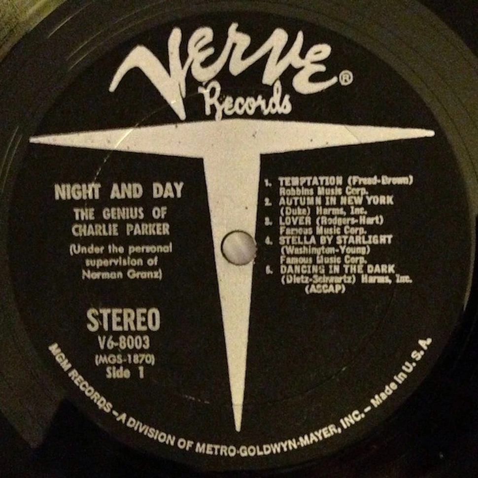 Charlie Parker And His Orchestra - Night And Day