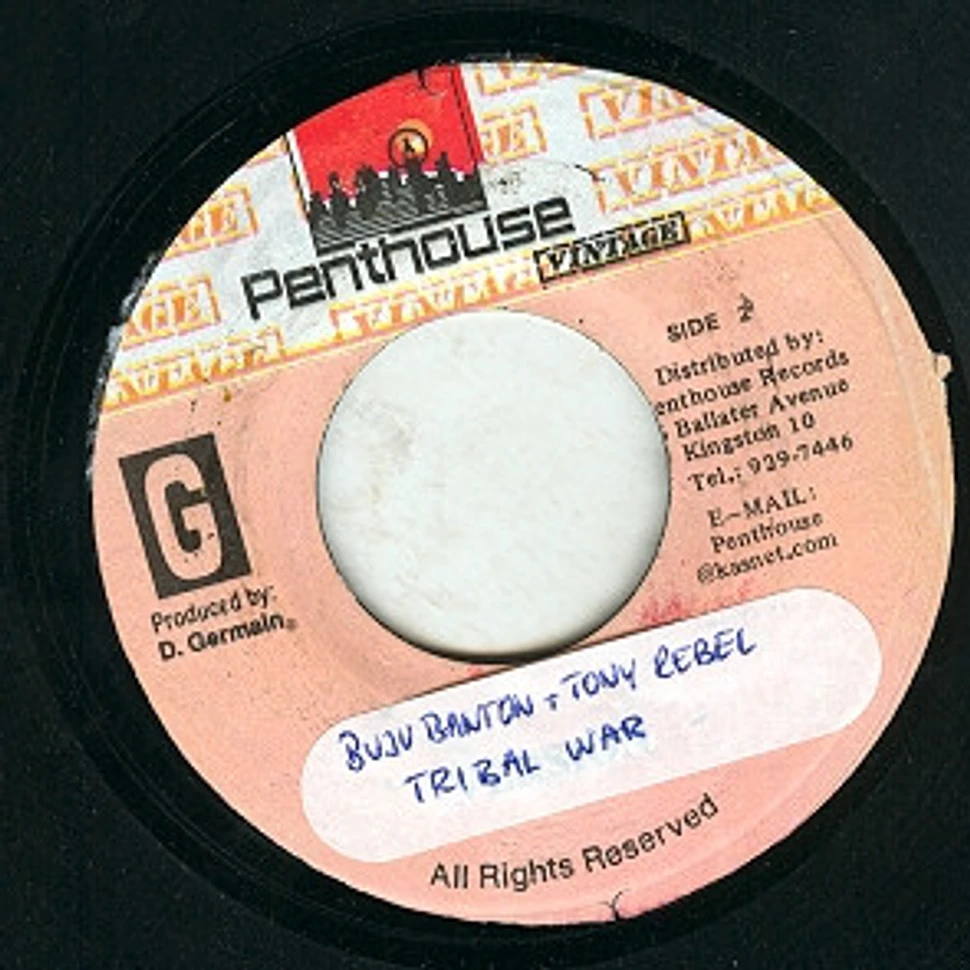 Buju Banton / Tony Rebel / Terry Ganzie - Tribal War