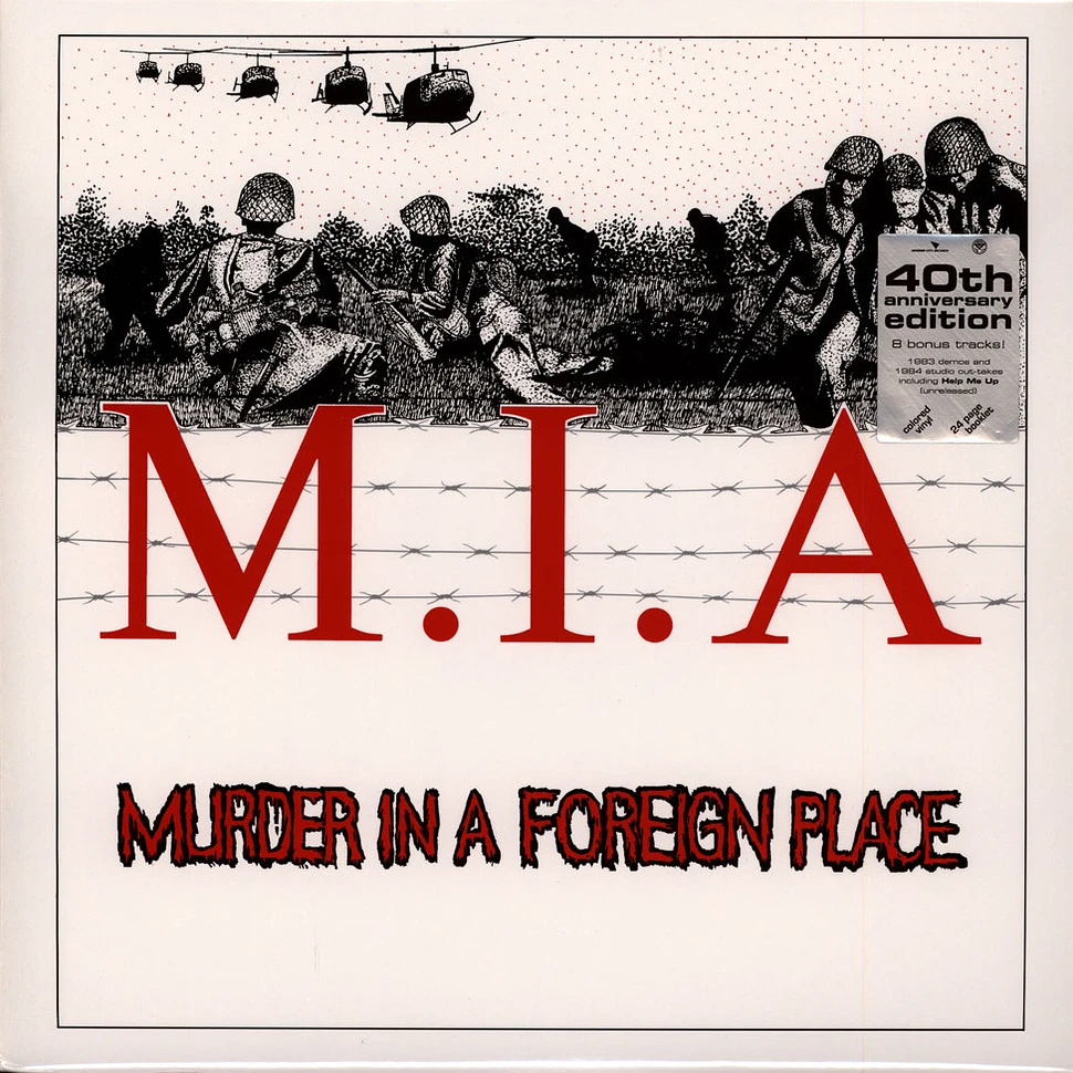 M.I.A. (US) - Murder In A Foreign Place 40th Anniversary Red Vinyl Edition