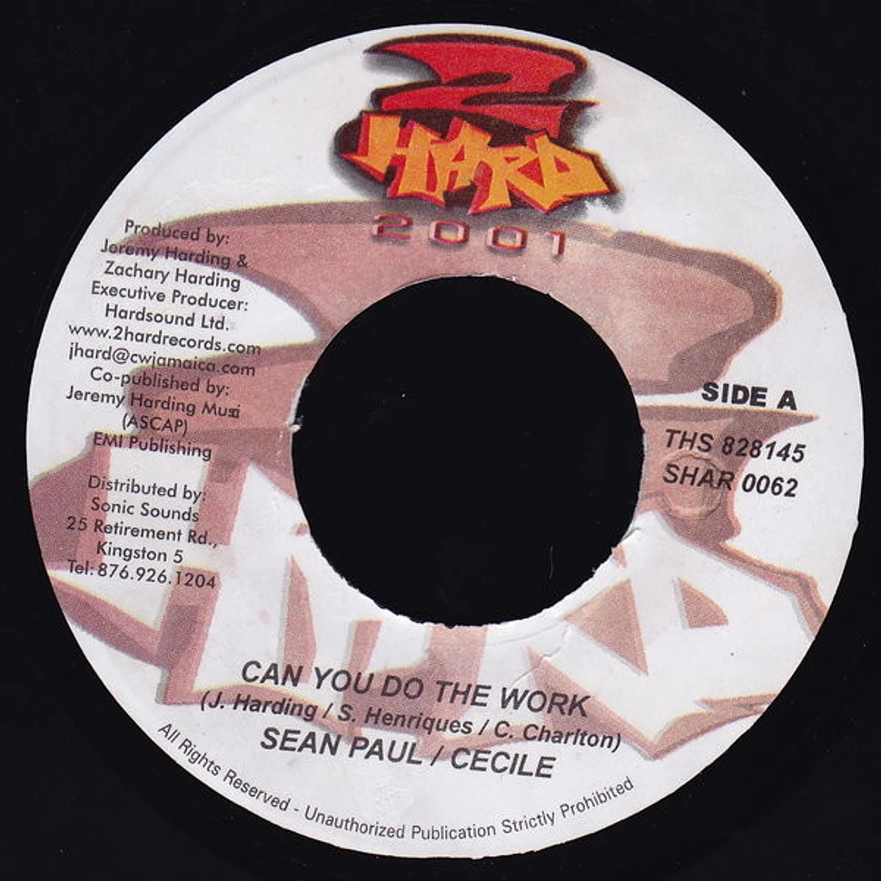 Sean Paul / Ce'cile - Can You Do The Work