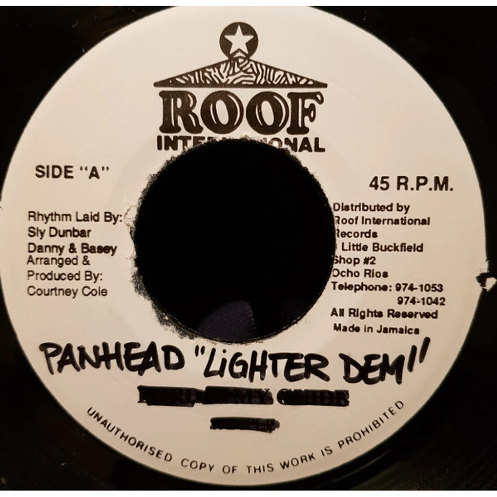 Pan Head - Put Up Lighter