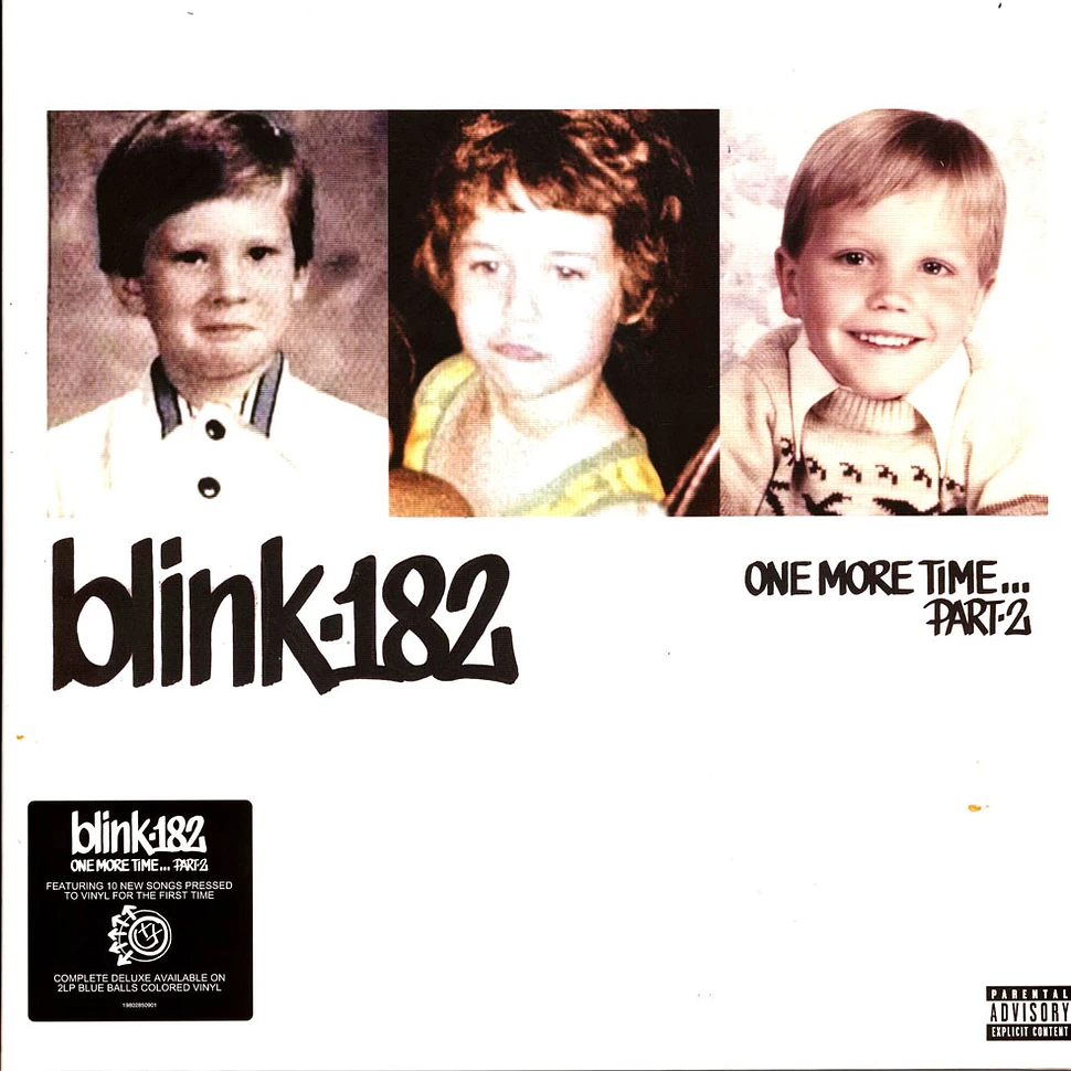 Blink 182 - One More Time ... Part 2 Blue Balls Vinyl Edition