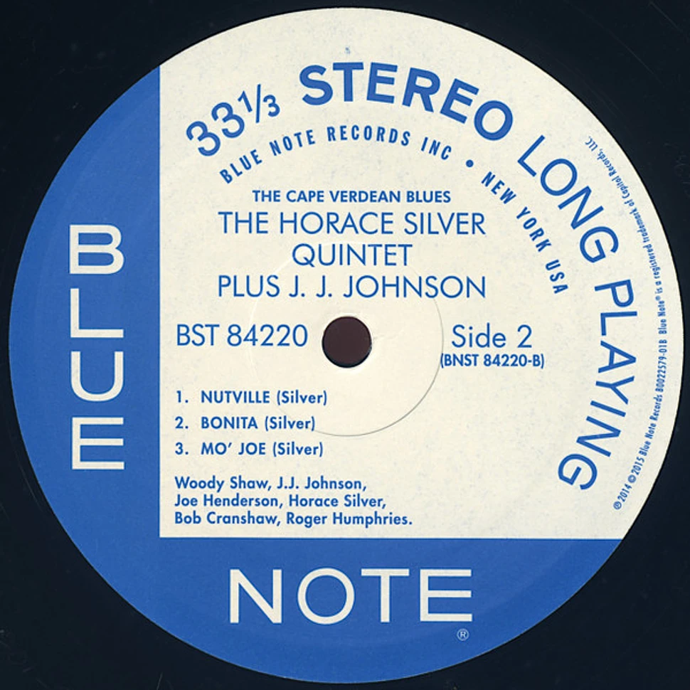 The Horace Silver Quintet Plus J.J. Johnson - The Cape Verdean Blues