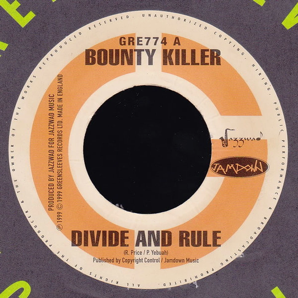 Bounty Killer - Divide And Rule