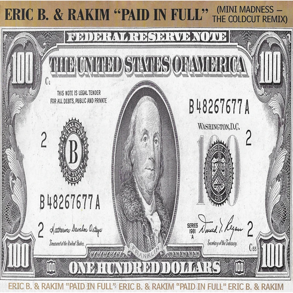 Eric B. & Rakim - Paid In Full (Mini Madness - The Coldcut Remix)