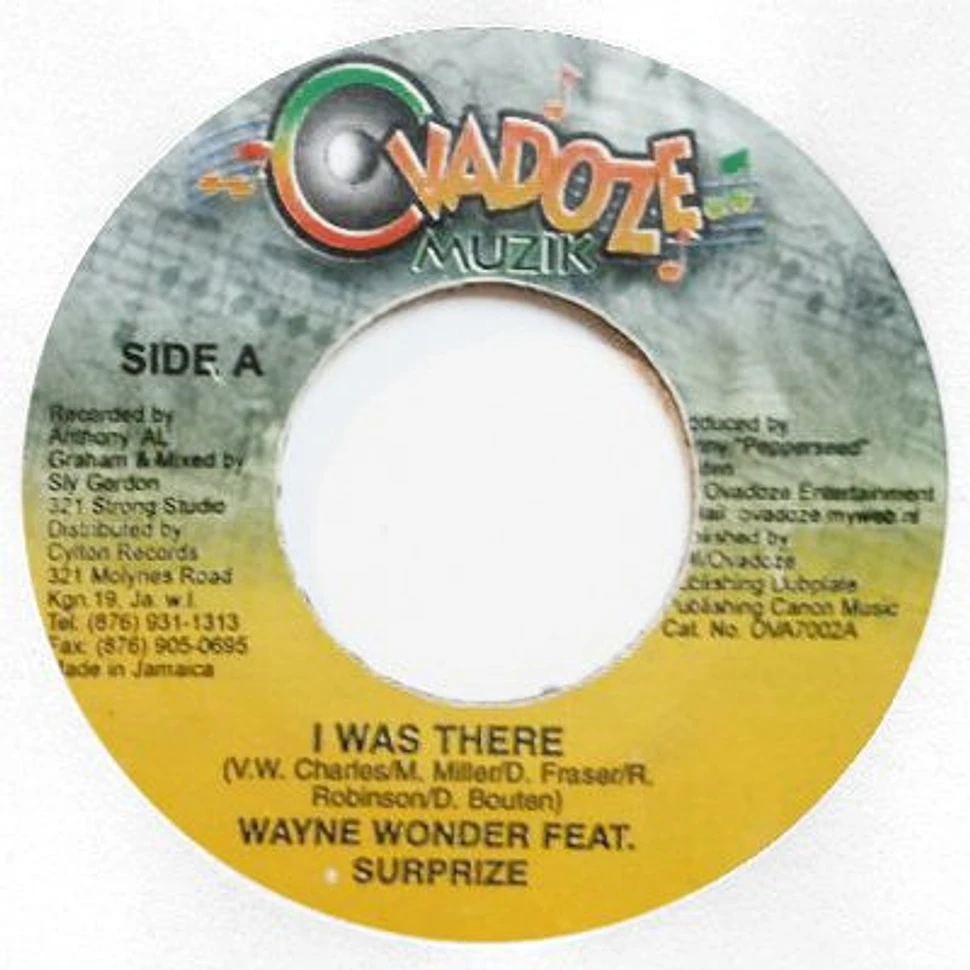 Wayne Wonder & Surprise - I Was There