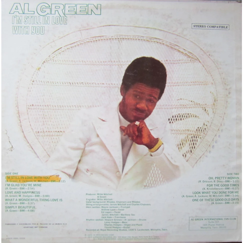 Al Green - I'm Still In Love With You