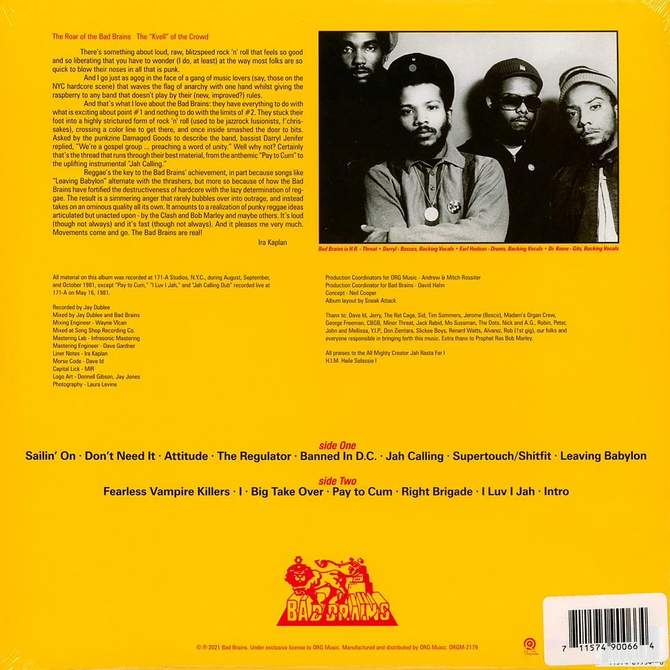 Bad Brains - Bad Brains