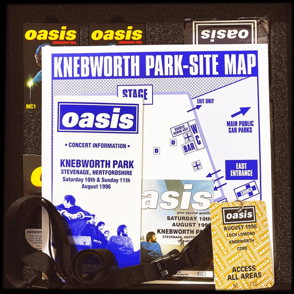 Oasis - Knebworth 1996 Limited Edition Box Set