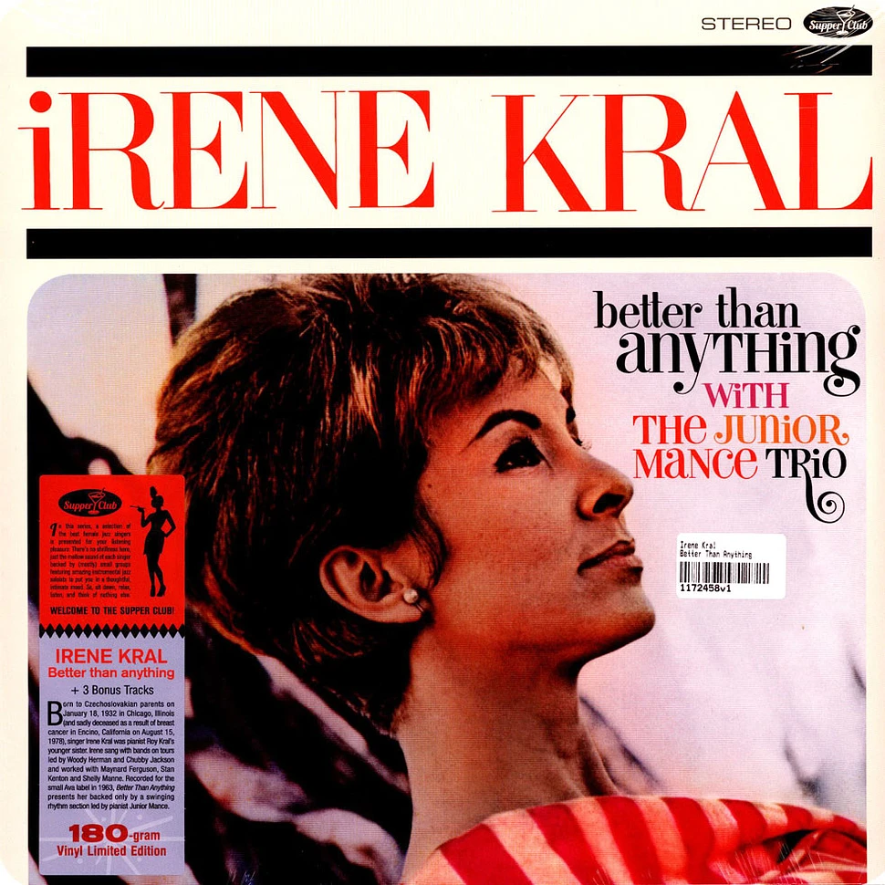 Irene Kral - Better Than Anything