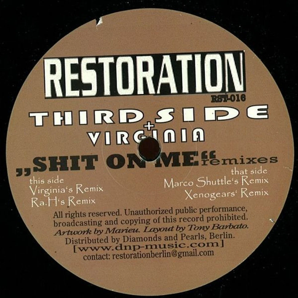 Third Side - Shit On Me Remixes