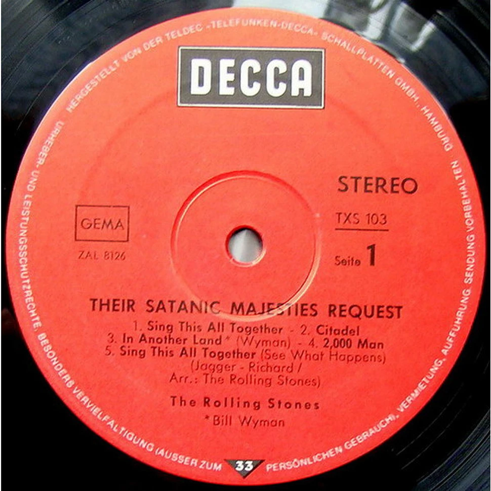 The Rolling Stones - Their Satanic Majesties Request