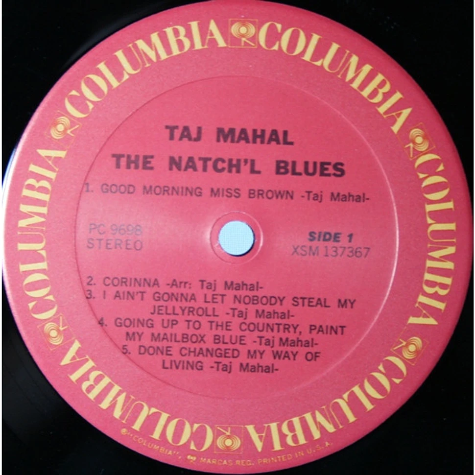 Taj Mahal - The Natch'l Blues