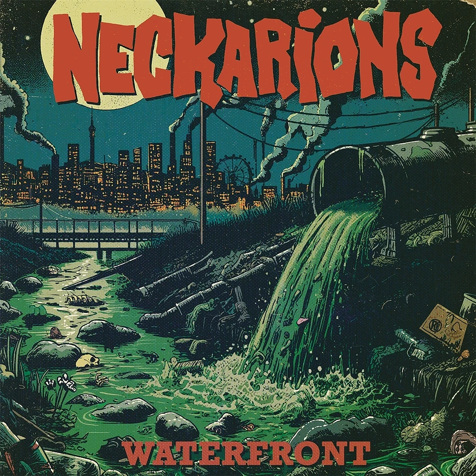 Neckarions - Waterfront Green Marbled Vinyl Edition