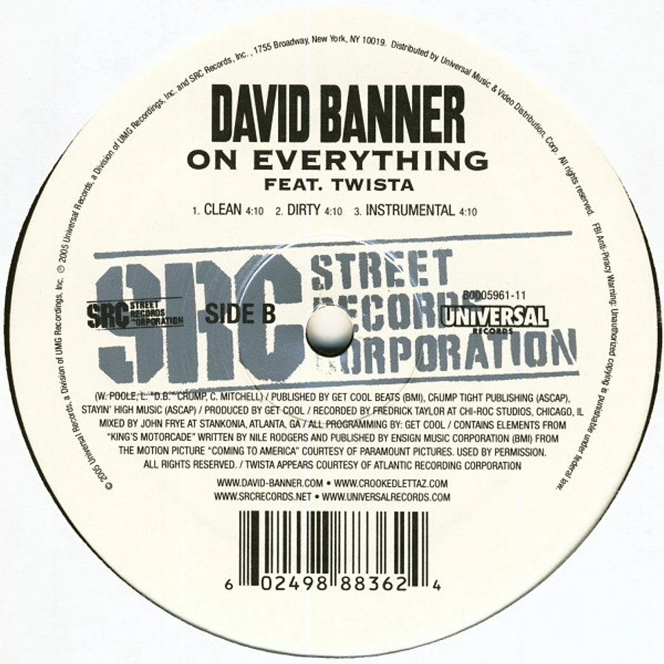 David Banner - Touching / On Everything