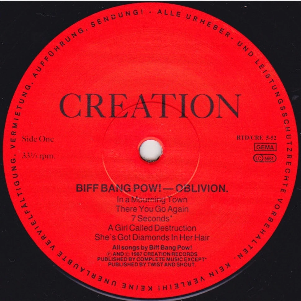 Biff Bang Pow! - Oblivion