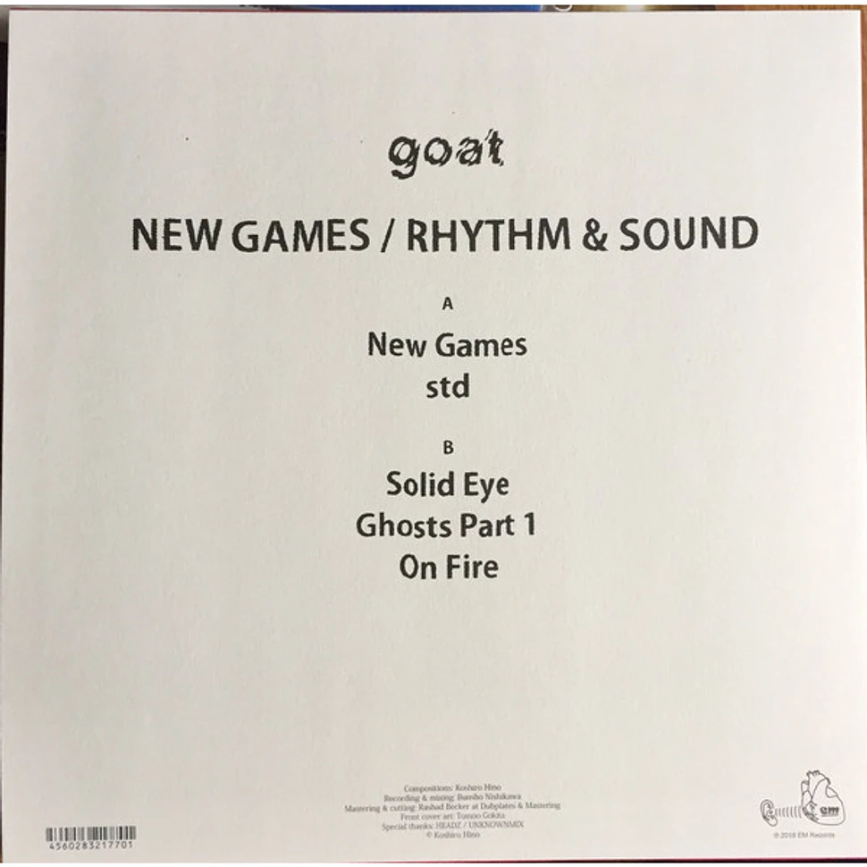 Goat - New Games / Rhythm & Sound