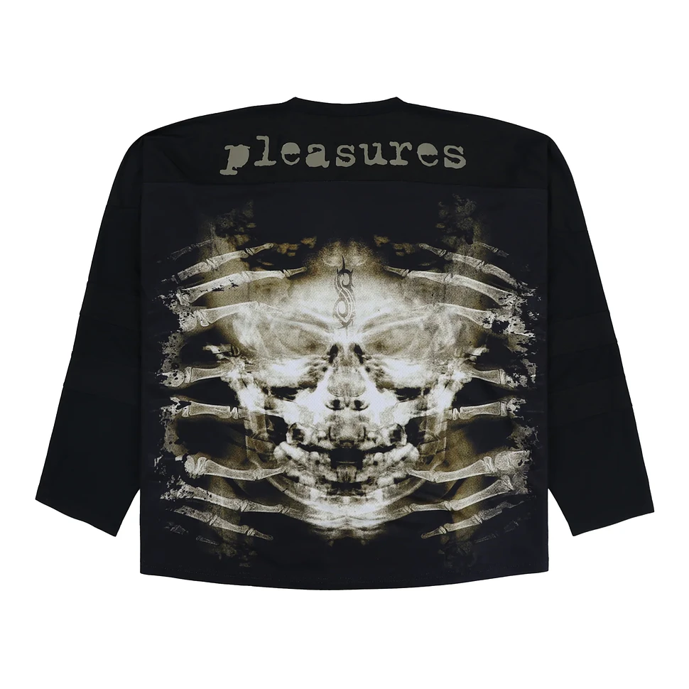 PLEASURES x Slipknot - X-Ray Hockey Jersey