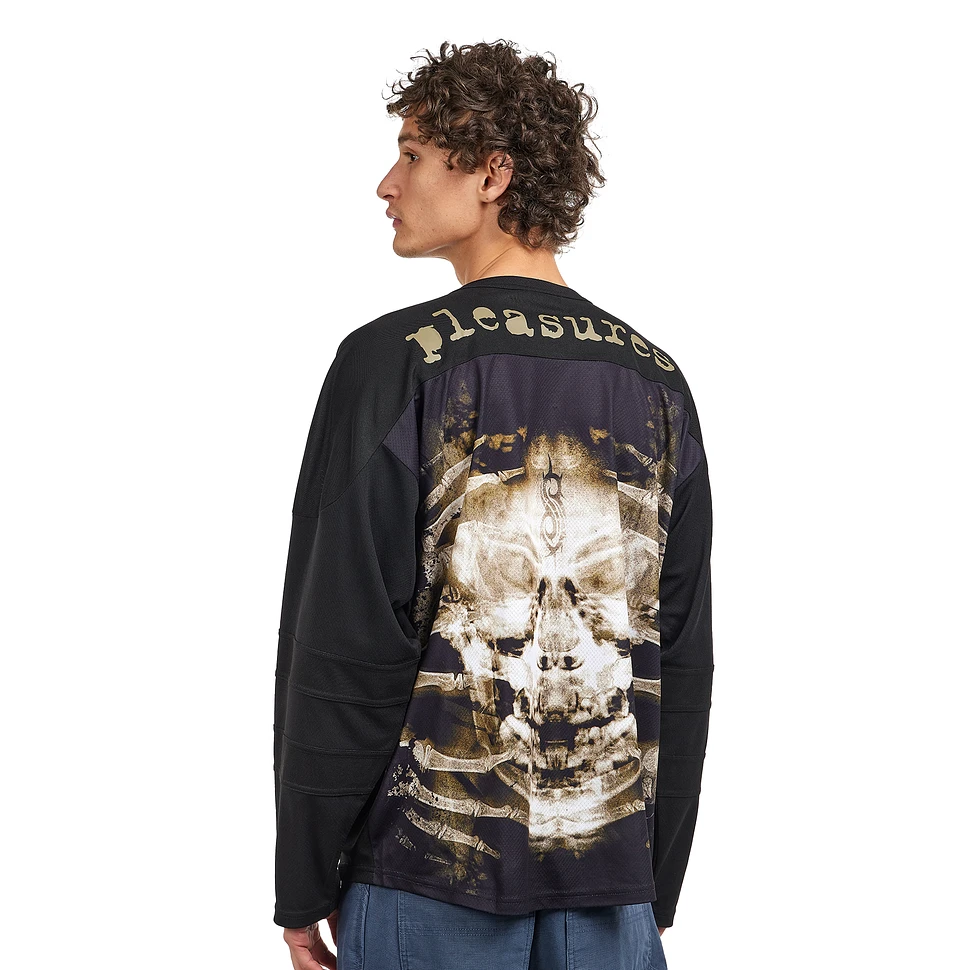 PLEASURES x Slipknot - X-Ray Hockey Jersey